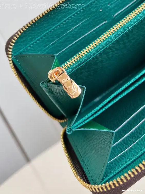 Aaa replica ru VUITTON WALLET-10*20*2 cm LOUIS ZIPPY 0507